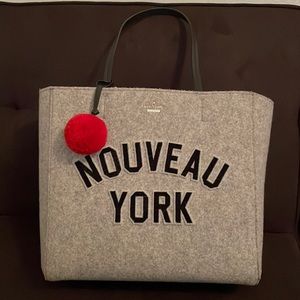 Kate Spade Nouveau York Hallie Tote- Italian Felt